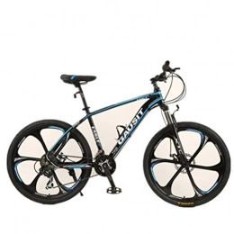 Tbagem-Yjr Bike Tbagem-Yjr Adult Mountain Bike, Disc Brakes 27 Speed City Road Bicycle Boy Ravine Bike (Color : Blue)