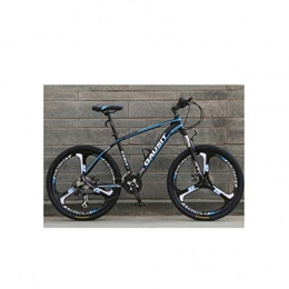 Tbagem-Yjr Dual Suspension Hard Mountain Bikes, Aluminum Alloy Freestyle City Road Bicycle (Color : Blue, Size : 24 speed)