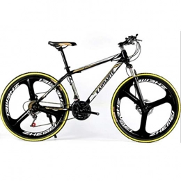 Tbagem-Yjr Bike Tbagem-Yjr Mens Mountain Bike 24 Inch Dual Disc Brakes City Road Bicycle 21 Speed Commuter City Hardtail Bike (Color : D)