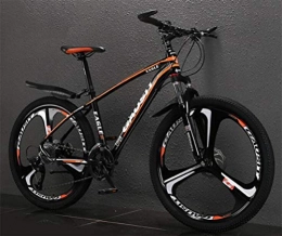 Tbagem-Yjr Bike Tbagem-Yjr Mountain Bike, 26 Inch Wheel City Road Bicycle Mens MTB Unisex Sports Leisure Outdoor (Color : Black orange, Size : 27 speed)