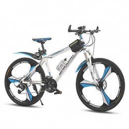 Tbagem-Yjr Bike Tbagem-Yjr Mountain Bike 26 Inch Wheels Dual Disc Brake Variable Speed Adult Bicycle (Color : White, Size : 27 speed)