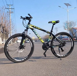 Tbagem-Yjr Bike Tbagem-Yjr Unisex Commuter City Hardtail 26 Inch Bike, High-carbon Steel Frame 24 Speed Bicycle (Color : D)