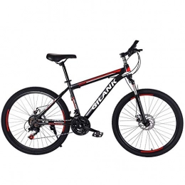 TBAN 26 Inch, 21 Speed Transmission System, Shock Absorbing Mountain Bike, Men And Women, Students, Bicycle,Black