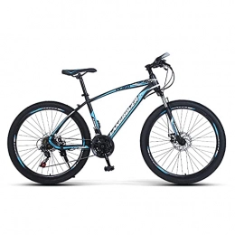 TBNB Bike TBNB 24inch Mountain Bike for Youth / Adults, Lightweight Mountain Bicycles for Men and Women, Disc Brakes and Suspension Forks, 21-30 Speeds (Blue 24inch / 27Speed)