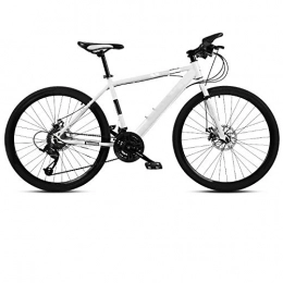 THENAGD Mountain Bike THENAGD 26 Inch Men's and Women's Student Super Road Adult Shock Absorber Mountain Bike New 21speed White
