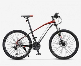 THENAGD Bike THENAGD Mountain Bike, Female Students Men Ride Light Off-Road Racing Bicycle Teenagers At Work 24speed 26-inch black and red line disc