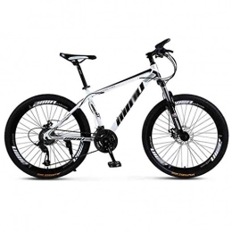 tools Mountain Bike TOOLS Off-road Bike Bicycle Mountain Bike Adult Men MTB Light Road Bicycles For Women 24 Inch Wheels Adjustable Speed Double Disc Brake (Color : White, Size : 24 Speed)