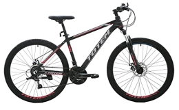 Totem Bike Totem Unisex's Mountain Bike / Bicycles 27.5'' Wheel Lightweight Aluminium Frame 21 Speeds Shimano Disc Brake, Black 2
