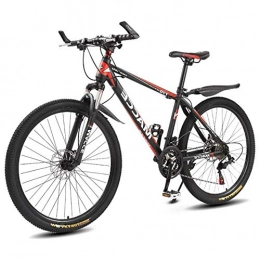 TRGCJGH Mountain Bike TRGCJGH Mountain Bike For Adult 26 Inch, Men Women MTB With Dual Disc Brake, Full Suspension Mountain Trail Bike Outroad Bicycles, E-21speed
