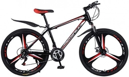 TTZY Bike TTZY 26 inch Mountain Bike Bicycle, High Carbon Steel and Aluminum Alloy Frame, Double Disc Brake, Mountain Bike 6-24, 21 Speeds SHIYUE