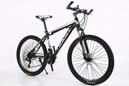 UR MAX BEAUTY Mountain Bike UR MAX BEAUTY 26 Inch Mountain Bike, High Carbon Steel Frame MTB Bicycle 21 Speed Double Disc Brake Road Cycling Various Sizes And Colors Select, c, 26 inches
