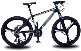 UYHF Bike UYHF 26 Inches Mountain Bike 21 / 24 / 27 Speed Bicycle Wheels Mountain Bike Dual Disc Brake Bike for Adults Mens Womens green-21 speed