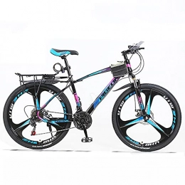 UYHF Mountain Bike UYHF Mountain Bike 26 Inch Mountain Bikes 21 / 24 / 27 Speed Bicycle Adult Mountain Trail Bike High-Carbon Steel Frame With Dual Disc Brake A-27 Speed