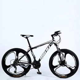 VANYA Bike VANYA Mountain Bike 21 / 24 / 27 Speed Shock Absorption Bicycle Magnesium Aluminum Alloy Frame 26 Inches Off-Road Cycle, White, 21speed