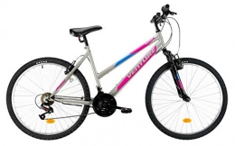 Venture Mountain Bike Venture 2602 mountainbike 26 Inch 50 cm Woman 18SP Rim Brakes Grey