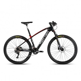 W&TT Mountain Bike W&TT Mountain Bike 26 / 27.5Inch SHIMANO M7000-22 Speeds Adults Off-road Bike Cycling with Air Pressure Shock Absorber and Front Fork Oil Brake, Mens Carbon Fiber Bicycles, WineRed, 26 * 15.5