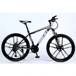 WANYE Bike WANYE Mountain Bike, Mountain 26 Inch 21 / 24 / 27 / 30-Speed, Lightweight, MTB for Adult & Teenagers, 3 / 6 / 10-Spokes, Red black-21speed