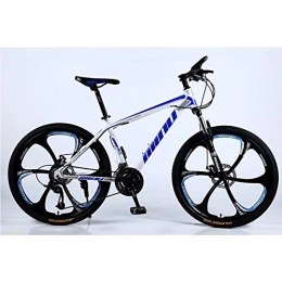 Wghz Mountain Bike Wghz Adult Mountain Bike 26 Inch 21 Speed One-Wheel Off-Road Variable Speed Bicycle Male Student Shock Absorber Bicycle, High Strength Thickened Load, Strong And Stable, A1