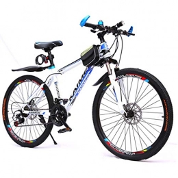 WGYDREAM Bike WGYDREAM Mountain Bike, 26" Mountain Bicycles Mens Womens Ravine Bike Front Suspension Dual Disc Brake 21 speeds Carbon Steel Frame (Color : C)