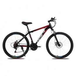 WGYDREAM Mountain Bike WGYDREAM Mountain Bike, Mens Womens Mountain Bicycles 24 Inch Carbon Steel Front Suspension Ravine Bike 21 / 24 / 27 Speeds Dual Disc Brake (Color : A, Size : 24 Speed)