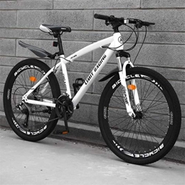 WGYDREAM Mountain Bike WGYDREAM Mountain Bike Youth Adult Mens Womens Bicycle MTB Mountain Bike, 26 Inch Men / Women Wheels Bicycles, Carbon Steel Frame, Front Suspension And Dual Disc Brake Mountain Bike for Women Men Adults