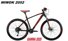 WHISTLE  WHISTLE Bike MIWOK 2052 Wheel 27.5 Shimano ALIVIO 18V SUNTOUR XCM RL Range 2020, BLACK NEON RED MATT, 46 CM - M