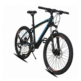 WIYP Bike WIYP Mountain Bike Bicycle 26 Inch 27 Speed Fat Bike Aluminum Alloy Shifting Suitable for Mountain Areas Safer (Color : Black and blue, Size : 26 inch)