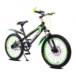 WJSW Mountain Bike WJSW Kid Bikes Bicycles Tempered frame Bicycle male and female stroller 16 inch mountain bike 5-8 years old bicycle (Color : Green)