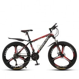 WLWLEO Mountain Bike WLWLEO Mens Mountain Bike 26 Inch Hardtail Mountain Bike with Front Suspension Comfortable Seat Shock-absorbing Bike Bicycle for Adult Teens, D, 26" 24 speed