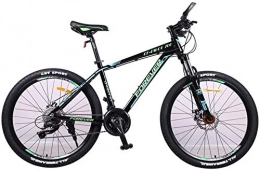 WQFJHKJDS Mountain Bike WQFJHKJDS 26 Inch 27 Speed Mountain Bike Aluminum Alloy Frame For Adult Students Double Disc Brakes Are Available Soft Cushion Non-slip (Color : A)