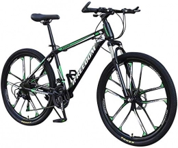 WSJYP Bike WSJYP 26 Inch 21-Speed Mountain Bike Bicycle Adult Student Outdoors Hardtail Mountain Bikes Cycling Road Bikes Exercise Bikes, 26 Inch-Green