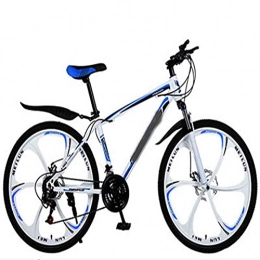 WXXMZY Bike WXXMZY 26 Inch 21-30 Speed Mountain Bike | Male And Female Adult Bicycle Mountain Bike | Double Disc Brake Bicycle Mountain Bike (Color : A, Inches : 24 inches)