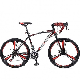 WXXMZY Bike WXXMZY Bicycles, Variable Speed Double Disc Bicycles, 30-speed Road Bikes, Cross-country Mountain Bikes, (Color : Red, Size : 21speed)