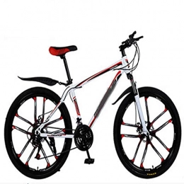 WXXMZY Mountain Bike WXXMZY Lightweight 24-speed, 27-speed Mountain Bikes, Strong Aluminum Frame, Cross-country Bikes, Carbon Fiber Male And Female Variable Speed Bikes (Color : B, Inches : 24 inches)