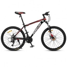 WYLZLIY-Home Mountain Bike WYLZLIY-Home Mountain Bike Bike Bicycle Men's Bike Mountain Bike, 26 Inch Women / Men Bicycles, Carbon Steel Frame, Double Disc Brake And Front Fork, 24 Speed Mountain Bike Mens Bicycle Alloy Frame Bicycle