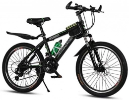 Wyyggnb Mountain Bike Wyyggnb Mountain Bike, Folding Bike Men's Dual Suspension Mountain Bike 20 Inch 22 Inch Shimano Transmission 21 Speed Double Disc Brake Lightweight Disc Student (Color : A, Size : 22 Inches)