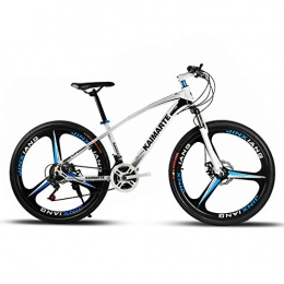 XNEQ Bike XNEQ Adult Mountain Bike, 26-Inch, 21 / 24 / 27 Speed, Student Riding Shock Absorber Variable Speed Bicycle, Gift Bike, Micro-Transition Speed Kit, Race-Level Shifting System, White, 27Speed