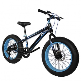 XWDQ Mountain Bike XWDQ 4.0 Super Wide Tire Damping Snowmobile Speed Off-Road ATV 20 Inch Disc Brakes Student Mountain Bike