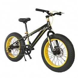 XWDQ Bike XWDQ Variable Speed Off-Road ATV 20 Inch Disc Brakes Student Mountain Bike 4.0 Super Wide Tire Damping Snowmobile
