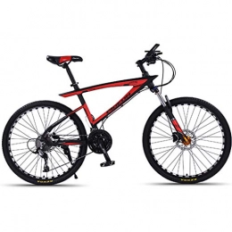 XZBYX Bike XZBYX This Mountain Bike Is Suitable for Adult Men's 27-Speed Wide Tire Bicycles. Off-Road Bicycles Have Shock Absorption And Deceleration Functions. Wheel Diameter Is 26 Inches, 168 * 98CM, Red
