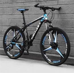 YOUSR Bike YOUSR Off-road Variable Speed Mountain Bicycle, 26 Inch Riding Damping Mountain Bike Black Blue 24 speed