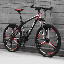 YOUSR Mountain Bike YOUSR Off-road Variable Speed Mountain Bicycle, 26 Inch Riding Damping Mountain Bike Black Red 27 speed