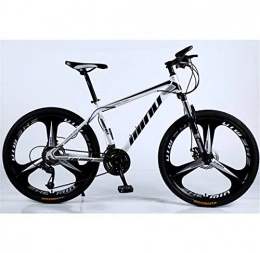 YQ&TL Mountain Bike YQ&TL 26'' mountain bike, MTB, High Carbon Steel Outroad Bicycles, 21 / 24 / 27 / 30 Speed Bicycle Full Suspension MTB Gears Dual Disc Brakes Mountain Bicycle Sport Cycling Road Bikes Exercise A 21 speed