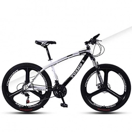 JYTFZD Mountain Bike YUCHEN- Bicycle, 24 Inch, Variable Speed Shock Absorption Off-Road Dual Disc Brakes High Carbon Steel Frame High Hardness Young Cycling Students Adult Men and Women Suitable for Height 145-160Cm