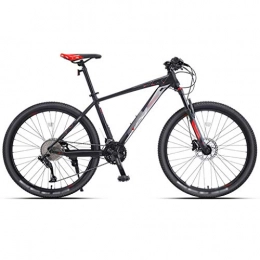 YXFYXF Bike YXFYXF Dual Suspension 33 Speed Aluminum Alloy Mountain Bike, Oil Disc Brake Highway Bicycle, Ultra-light Unisex MTB, 26. (Color : 33-speed Red, Size : 26 inches)