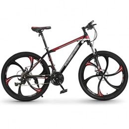 YXFYXF Bike YXFYXF Dual Suspension Lightweight Road Bikes For Men And Women, Bicycle, Double Shock-absorbing Off-road Mountain Bike. (Color : Red, Size : 24 inches)