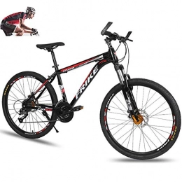 YXYLD Mountain Bike YXYLD Hard-Tail Mountain Bike, 26-Inch Men’S And Women’S Mountain Bikes, Mountain Bike With Shifting System, Carbon Steel Frame, Front Suspension Mountain Bicycles