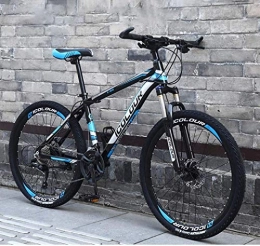 YYH 26" Mountain Bike for Adult, Lightweight Aluminum Full Suspension Frame, Suspension Fork, Disc Brake (Color : B1, Size : 30Speed)