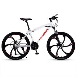 zcyg Bike zcyg Mountain Bike For Women, 21 Speed With Suspension Fork, 24 / 26 Inch Mountain Bike For Youth / Women Womens Bike(Size:26inch, Color:White)
