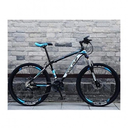 ZDZXC Mountain Bike ZDZXC Outroad Mountain Bike Adults Full Suspension Mountain Bike 26in 24 Speed for Men and Women With Quick Gears Anti-skid Wear-resistant Tires